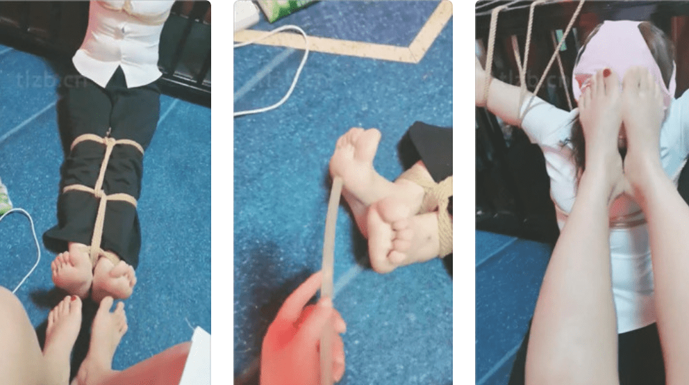 柔色女S | 捆绑狗笼圈养母畜/内裤塞嘴套头