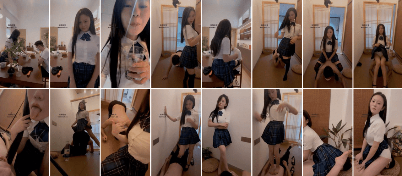 南京小小 | JK学生主茶室里面玩圣水-视频截图