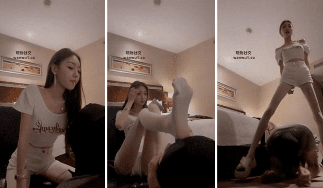 Ryoko S | Cuckold landlord stole socks and became a slave