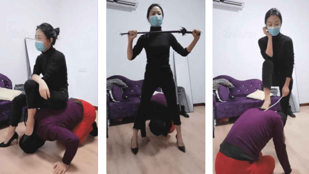 凌儿女神 | 新年第一鞭/重度鞭打/狗爪子踩出血