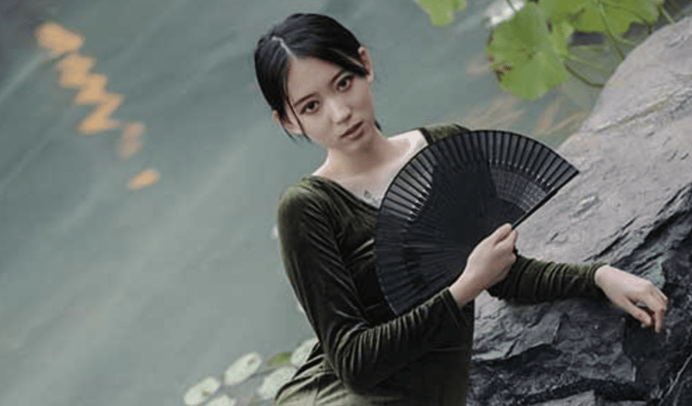 YouMiss | Promotional display of cheongsam stockings (with video)