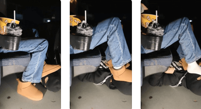 Yingying | Stewardess S Cinema Humiliates and Tortures the Slave Under Her Feet
