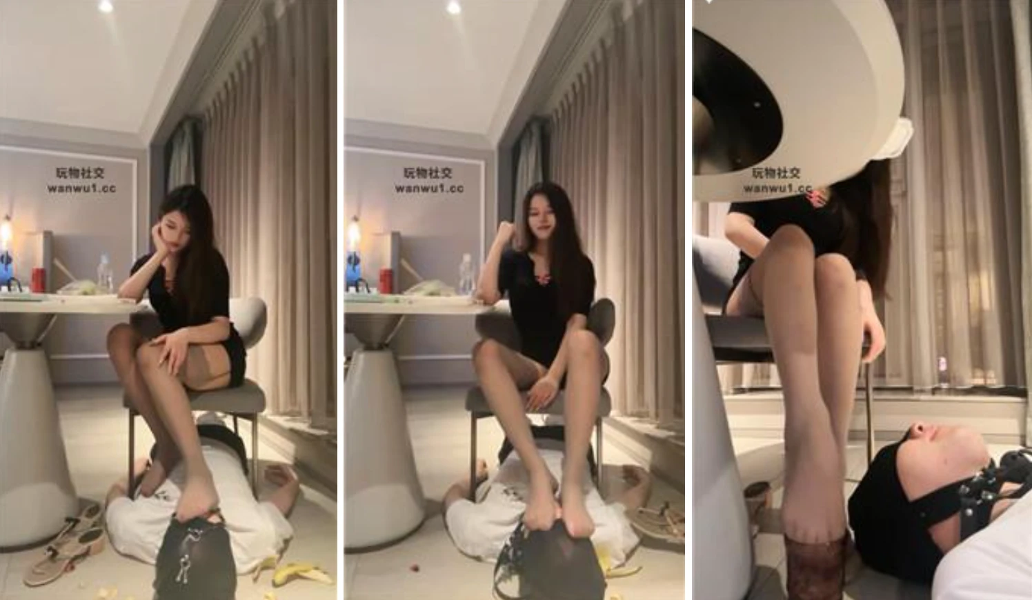 琪琪sama | 灰丝袜女秘书的器具生活