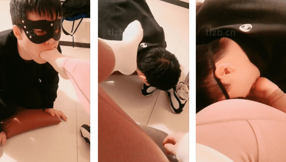 Sweet Sound | Riding and turning hips to tame / licking dirty shoes, white socks and bare feet