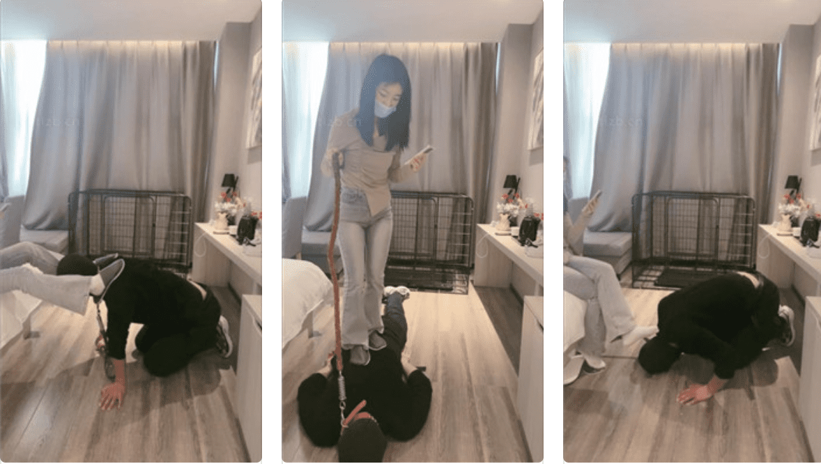 小雅老师 | 狗笼圈养犬化绿帽前任