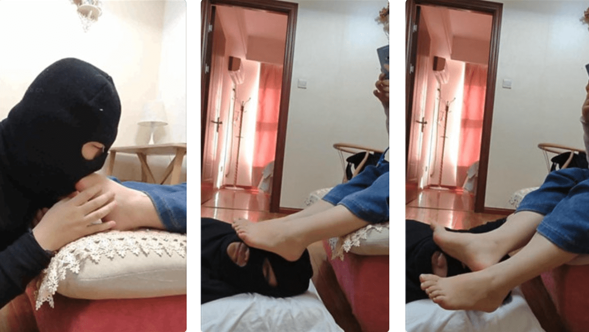 Yingying | High school student asks classmates to clean their feet