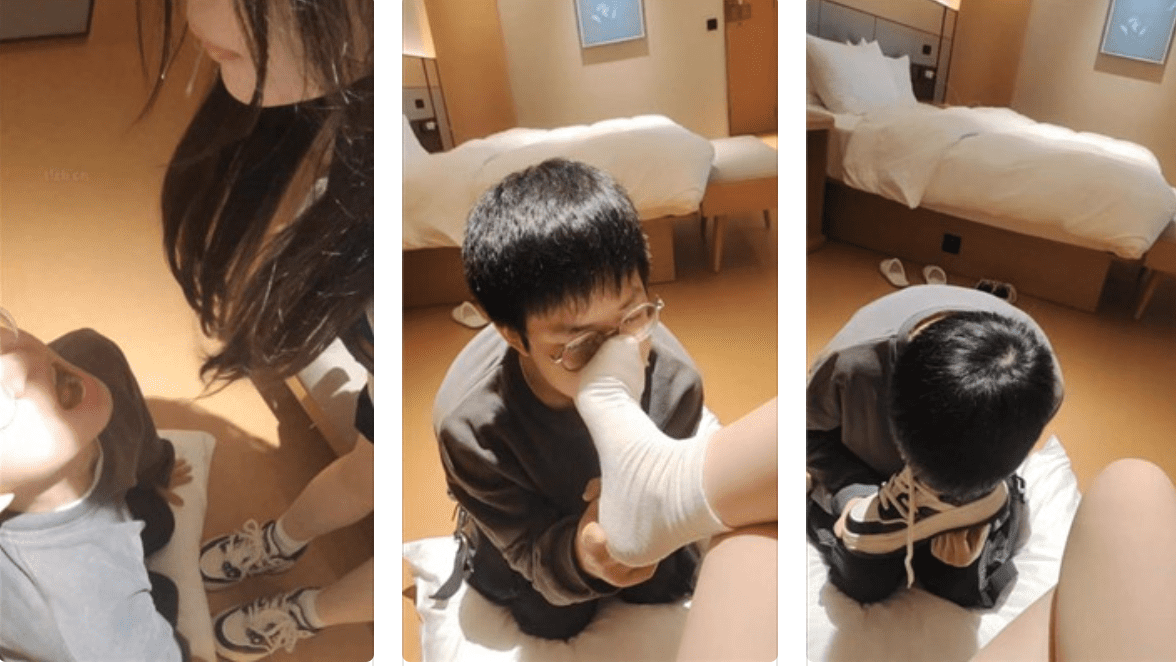 桃川 | 洛丽塔妹妹超臭白袜羞辱调
