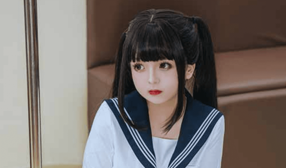 日奈娇 | 列车JK黑色小腿袜