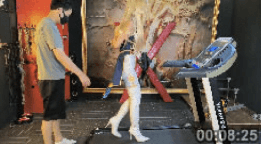 Original by Sui Xin | Tang Yuan Long Boots Heroine Treadmill and Trojan Horse