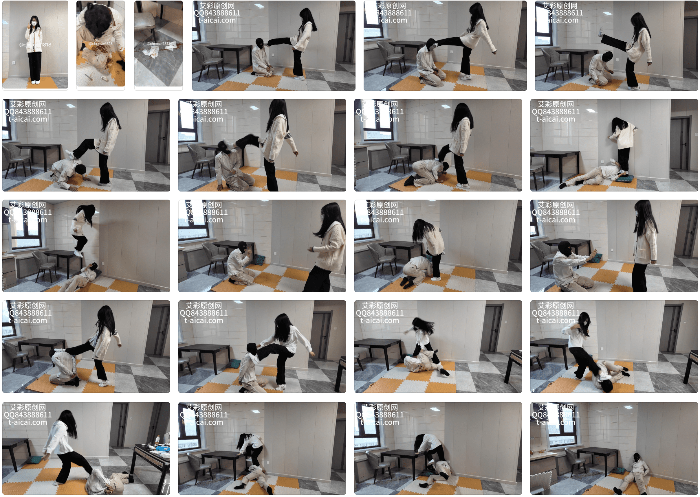 chnnsct1818 | 乖乖女高的极度残忍殴打-视频截图