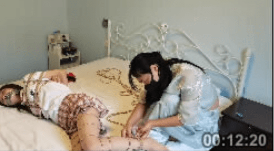 一绳所爱 | jk陈雨溪惨遭女绳师捆绑调教