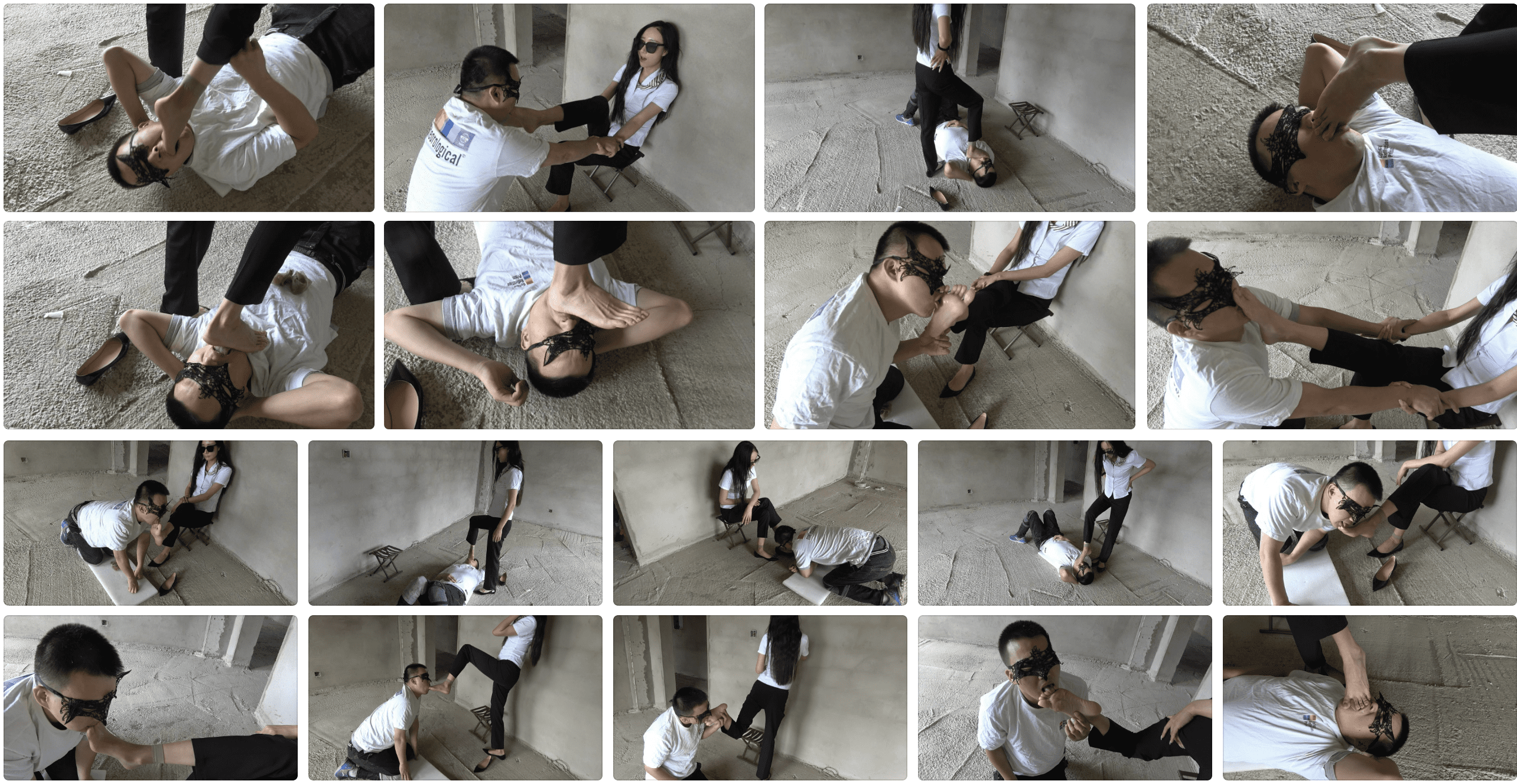 苒溪S | 女老板强迫员工舔臭丝袜臭脚-视频截图