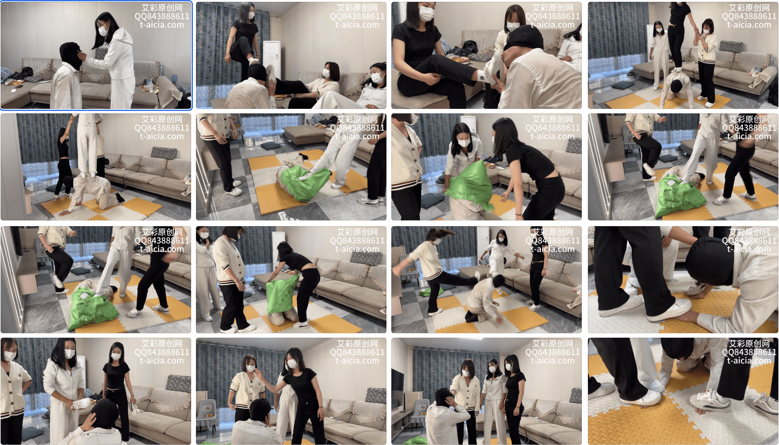 chnnsct1818 | 24小时的折磨下之高中女生组-视频截图