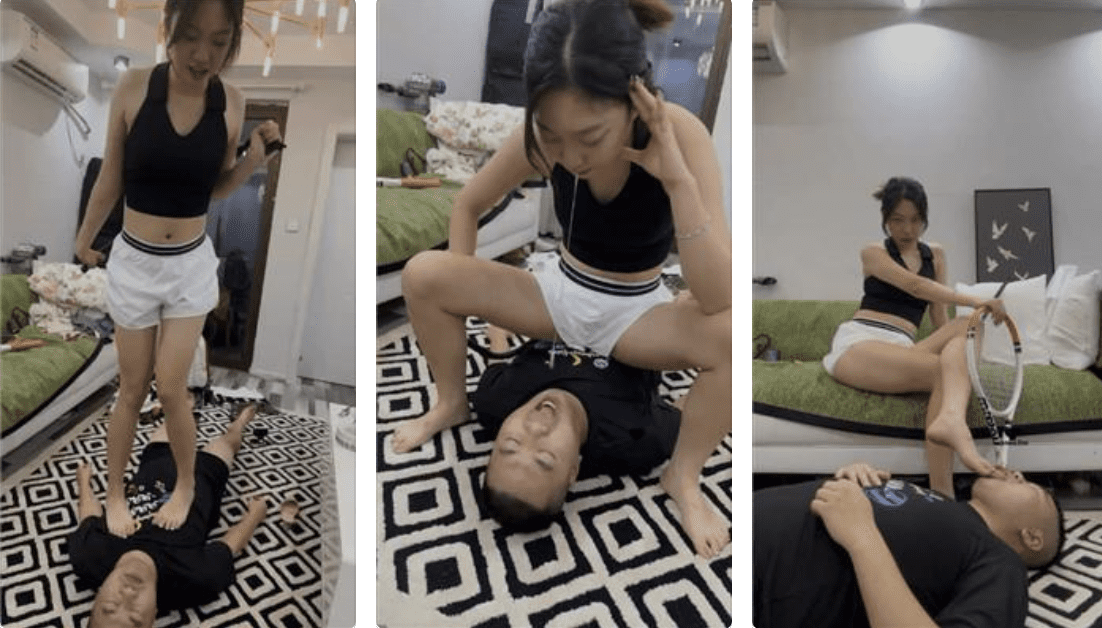 jenn | 情侣主和男友逛街回家虐绿帽