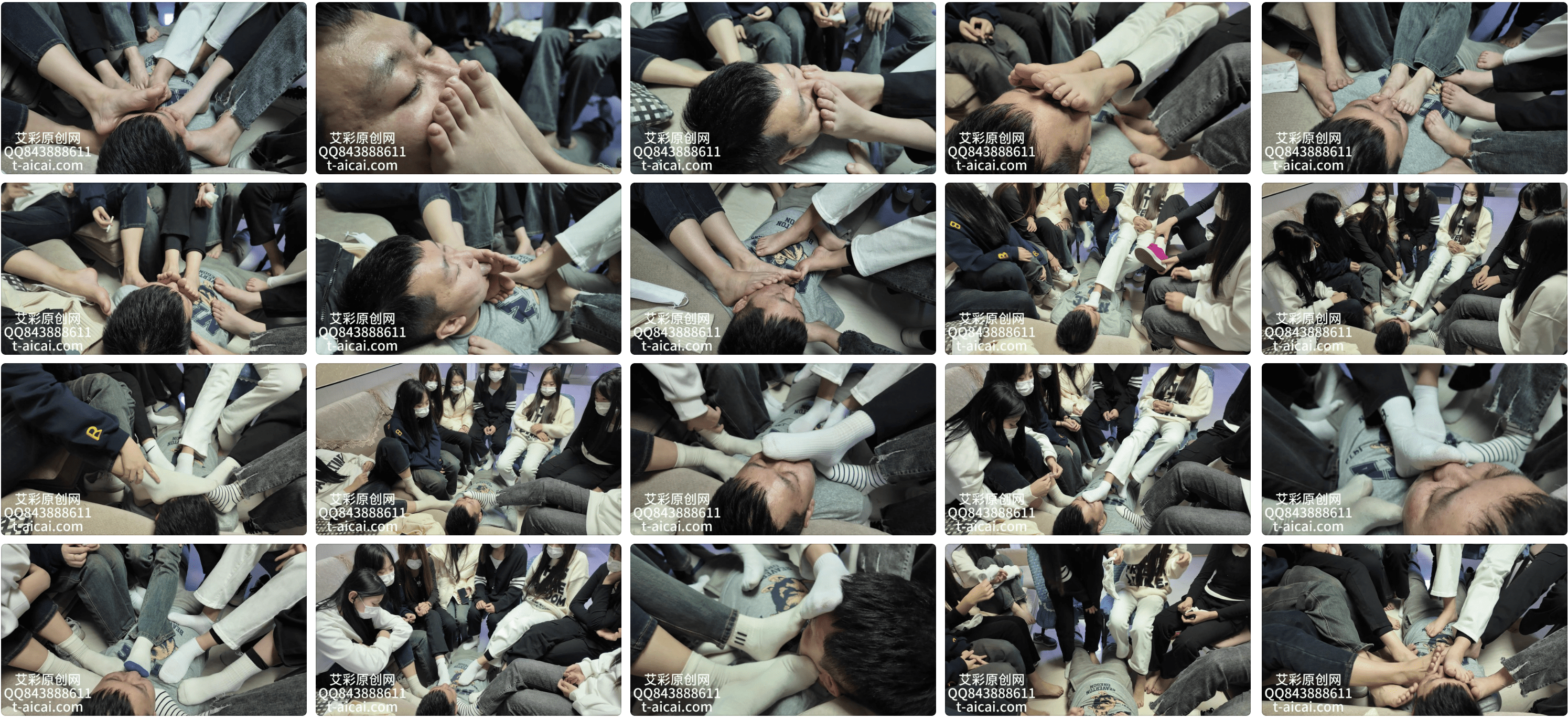 chnnsct1818 | 女学生们的群体臭脚折磨-视频截图