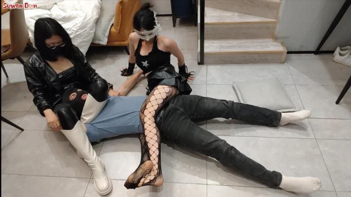 婉儿原创 | 两名皮衣女特工绞杀间谍