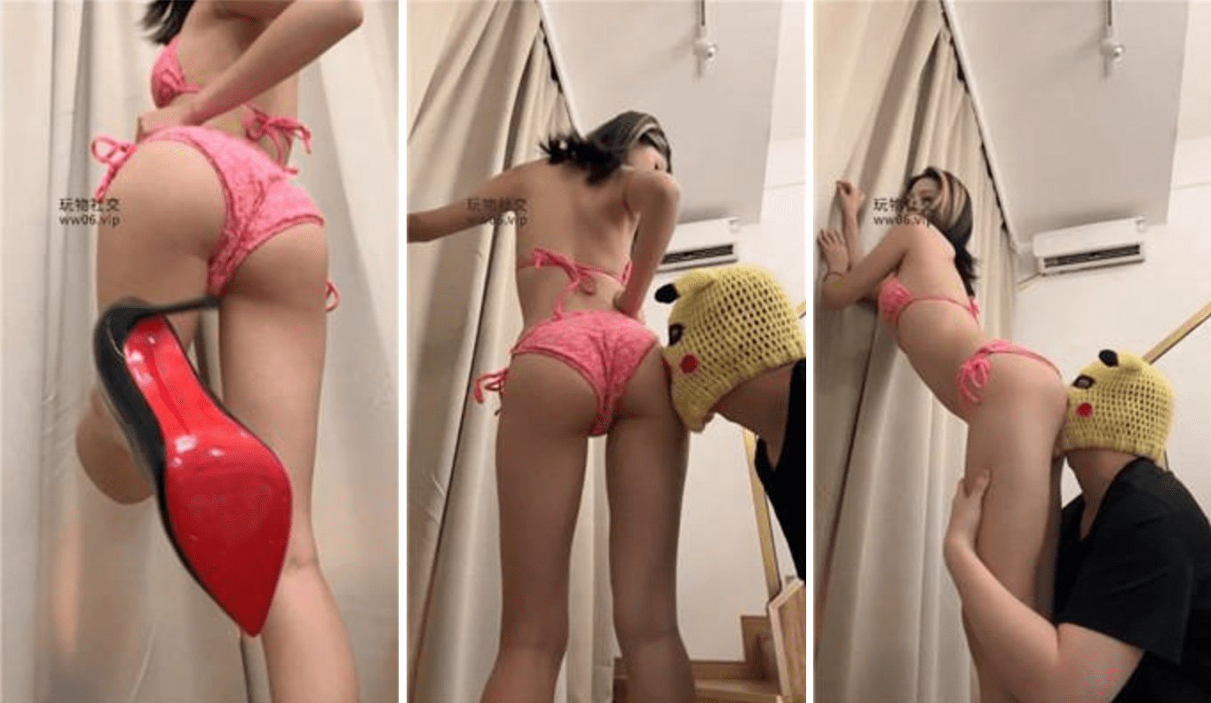 04 Couple Master | Swimsuit Model S Abuses Obscene Slave