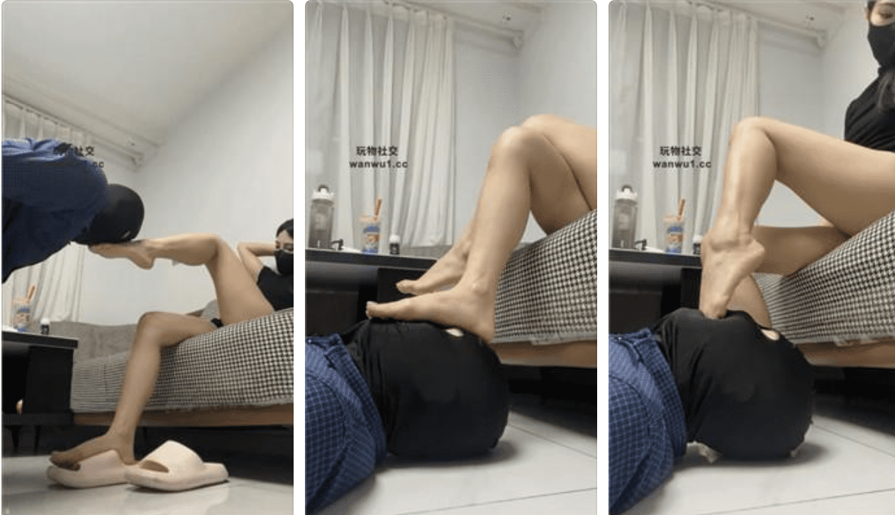 甜一 | 模特S沉浸式裸足恋足狂舔