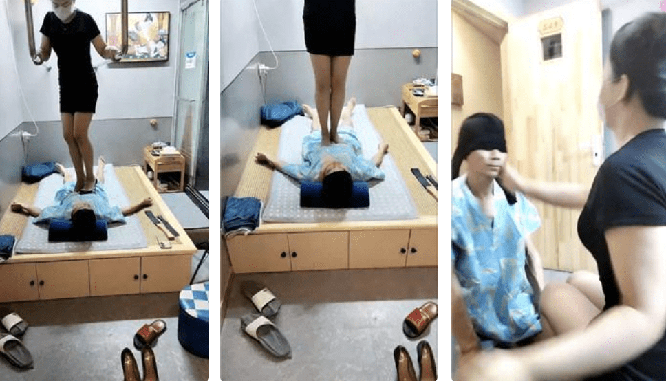 泰丽 | 按摩店技师变主人玩SM踩踏