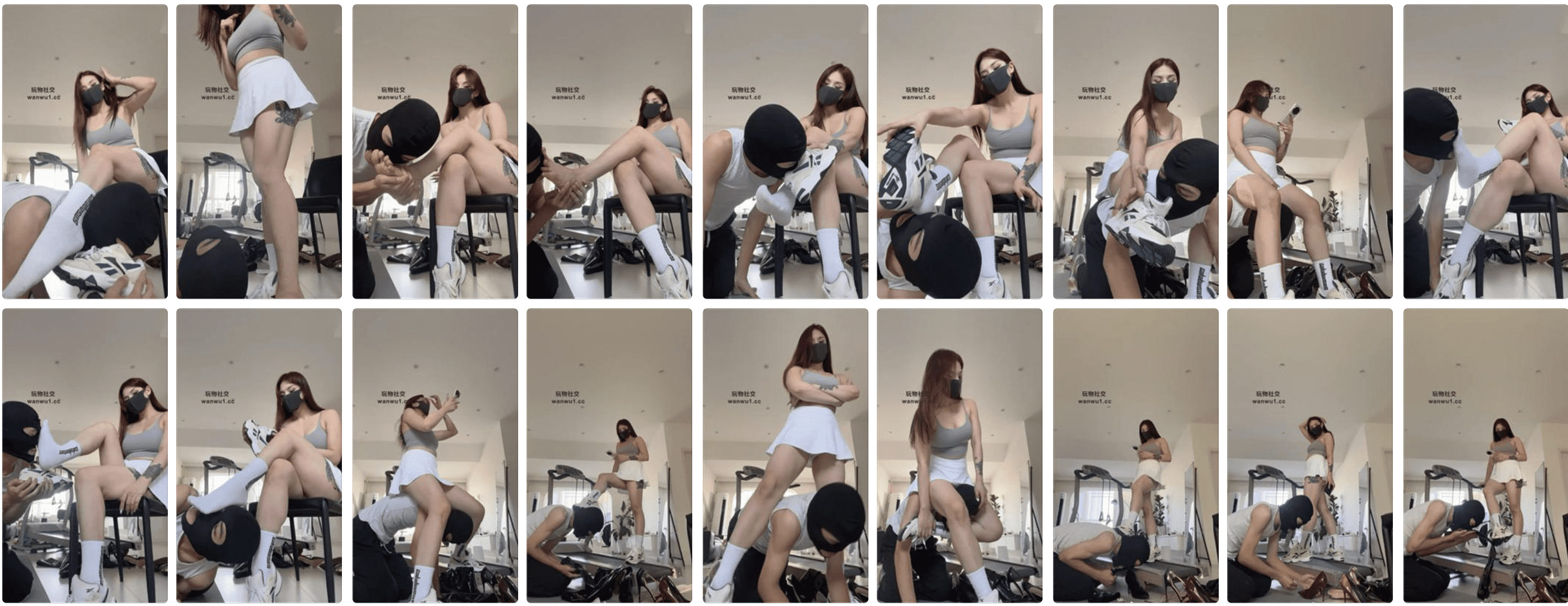 黛帝 | 健身女神原味鞋袜气味辱-视频截图