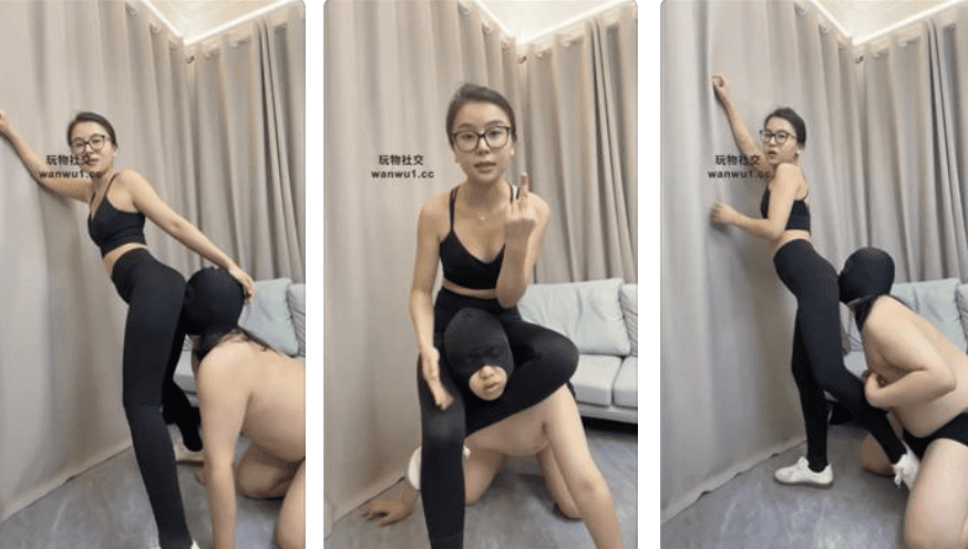 素人挖掘机 | 坐脸窒息/重度掐乳/闻臭袜