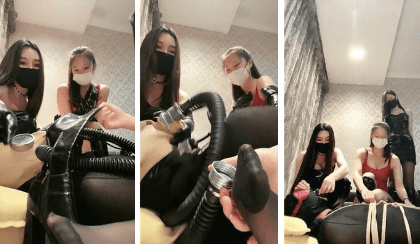艾拉 | 3S胶带封嘴/捆绑/强制窒息专场 双视角版