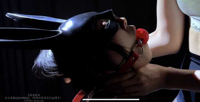 绝黛 | 极品女奴口球口水羞辱SP板抽打挠脚心惩罚 GD030