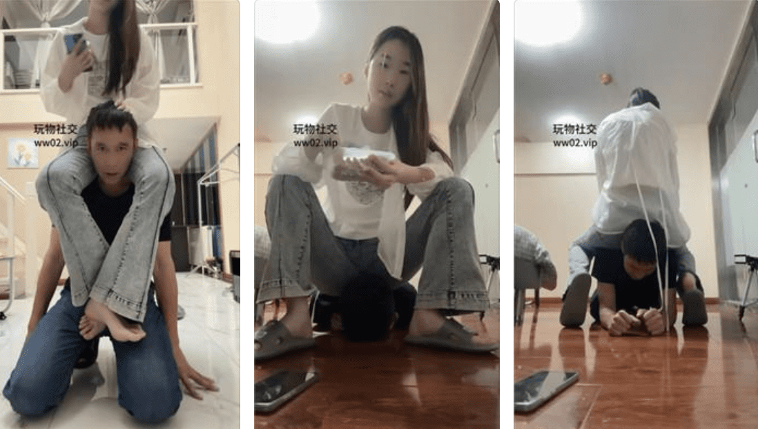 Ace s | Feeding underfoot/riding on the neck/tasting bare feet