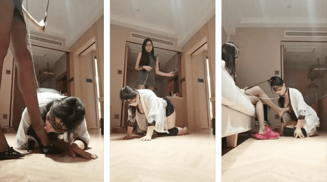 皮皮 | 你们的女神是我的贱奴