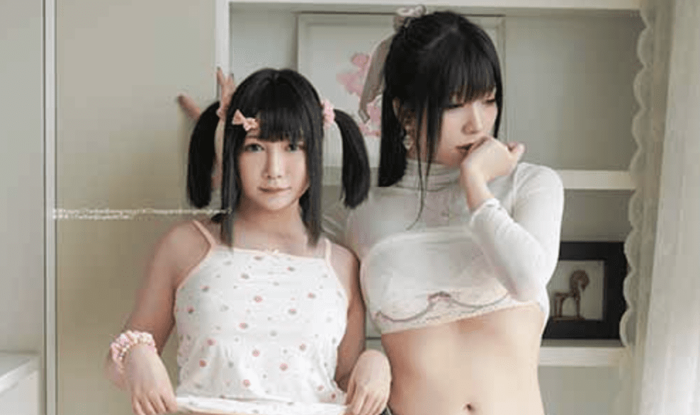 鹿野希x銘銘Kizami | 大腿袜写真