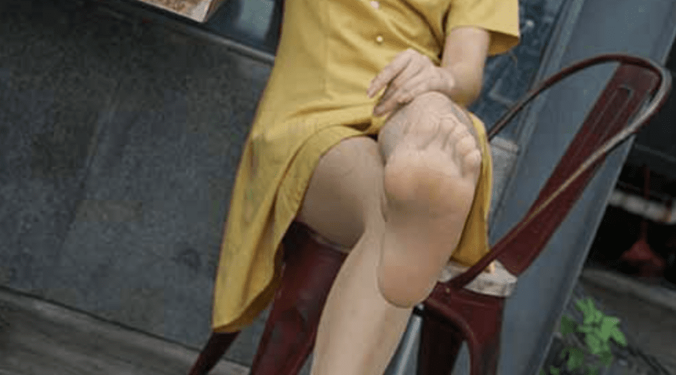 MussGirl慕丝女郎 | 思敏的黄色连衣裙肉色丝袜