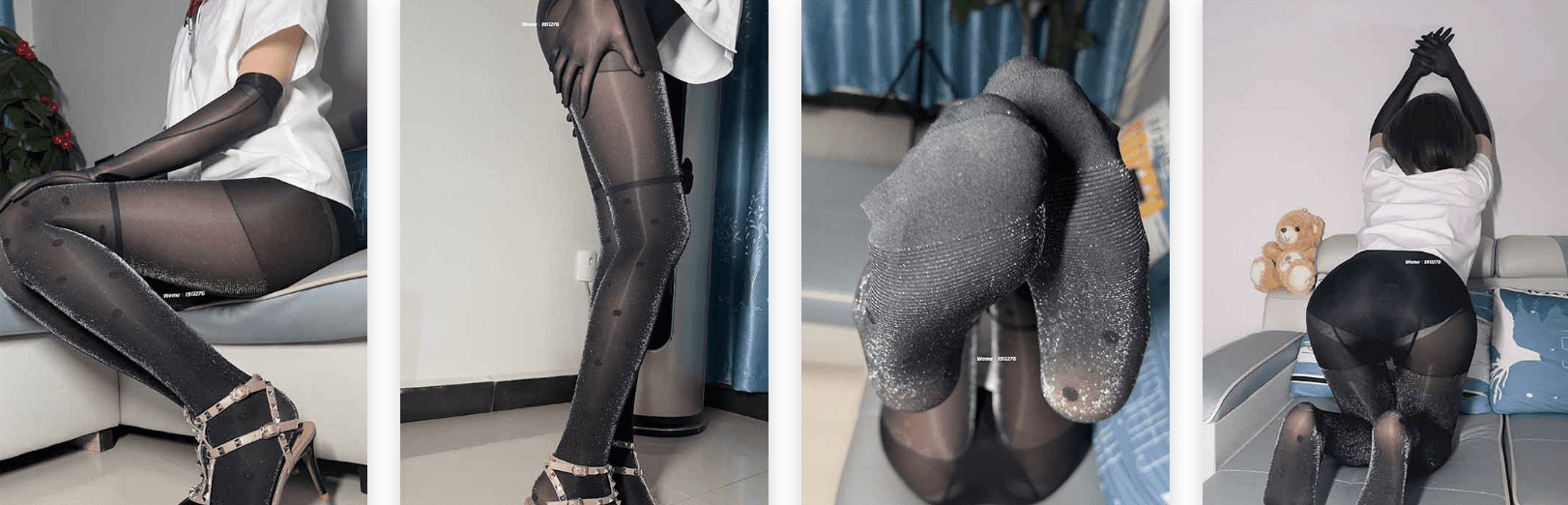 白龙猫女 | 珠光袜(带视频)-视频截图