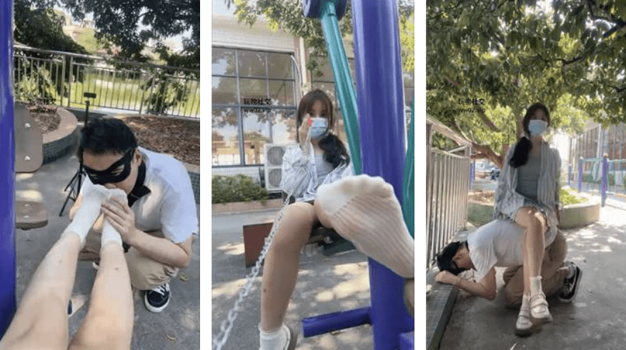 香芋朱朱 | 户外刺激 前男友当狗驯 完整版