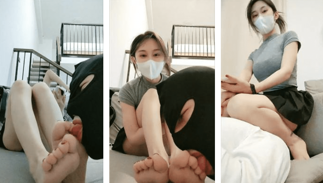 喵酱紫 | 沉浸式裸足恋足狂舔