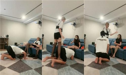 Xinyaoyaozhu | Double S whipping, binding, kicking, trampling, sitting on the face, suffocating, holy water, dual perspective version