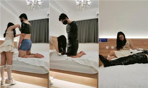 蓝蓝大S | 胶带全包捆绑窒息