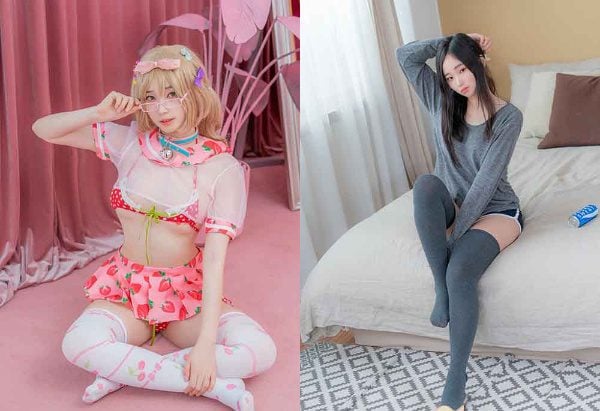 CreamSoda | NO 001 Bambi Over knee socks