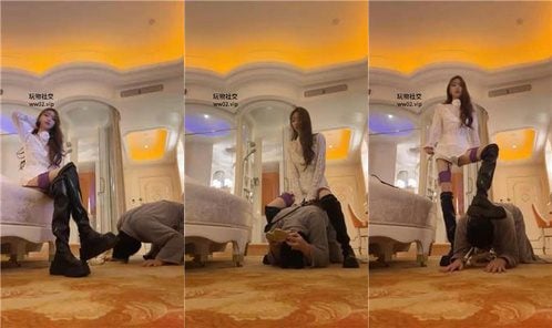 涼子乗馬でモデルSのロングブーツを踏みつけられたり、腰を鞭打たれたり、ヨーグルトを口に含ませたり