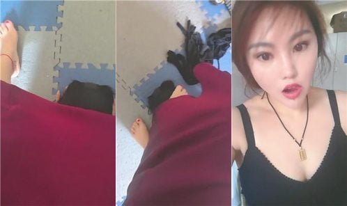 以沫 | 骑狗背胯下辱 脚趾夹狗舌