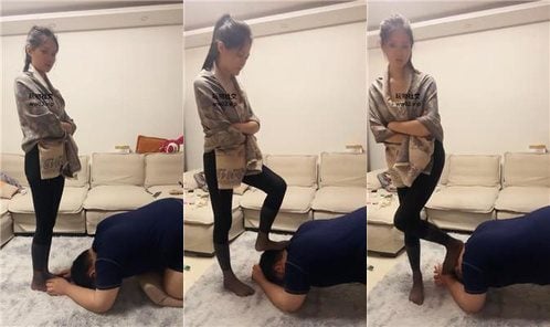 埋汰 | 高贵少妇 黑丝骑马踩虐