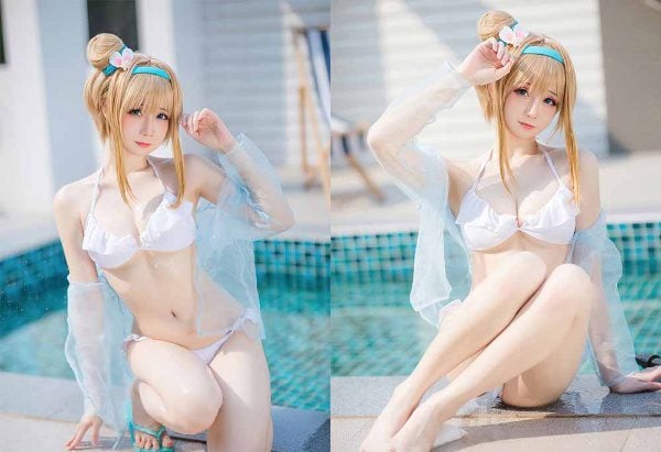 美图精选 | 1711 焖焖碳 少女前线 索米 泳装