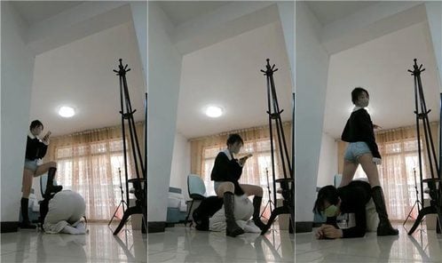 爱可 | 皮靴下的母畜