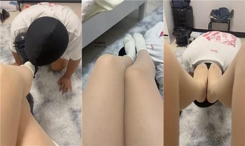 小胖墩 | 白袜肉丝裸足狂舔