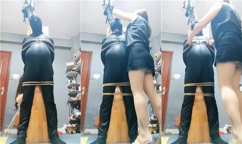 东营天香百合 | 五花大绑 驯化人体鞋架