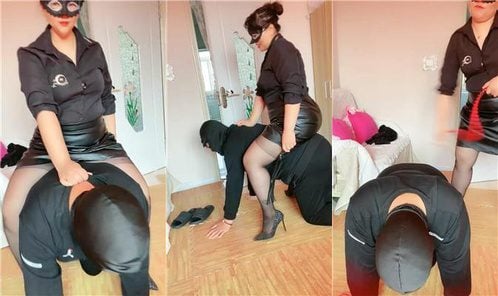 Jiaqi | Black silk feet full body weight riding