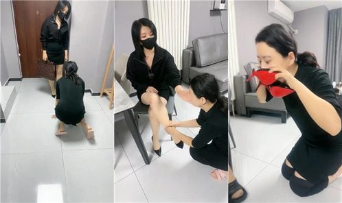 Yitong | 私の親友が突然ひざまずいて私の犬になってほしいと懇願した