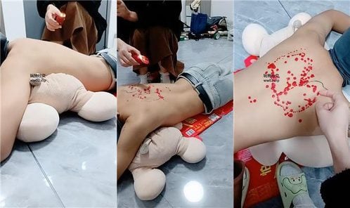 姗姗 | 滴蜡鞭打 高跟踩虐