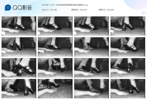 B795 无意识情侣短裙高跟玛丽珍鞋跟踩手 bf50432