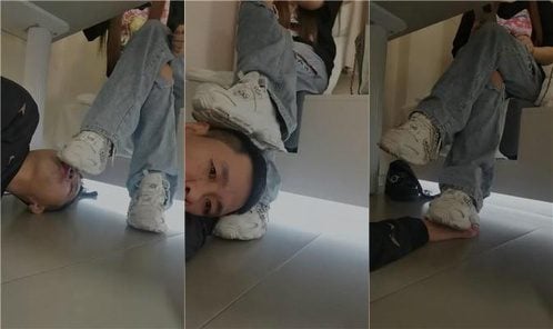 ウェンウェンウェンウェン | 没入型汚れた靴踏みつけ
