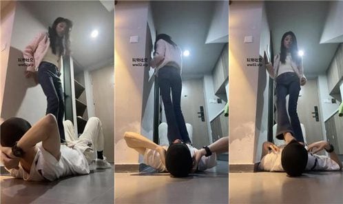 狗哥 | 素人小姐姐全体重踩踏